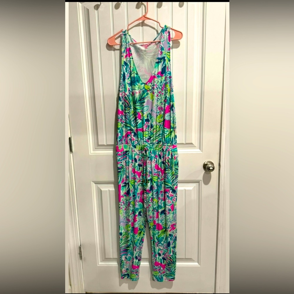Lilly Pulitzer jumpsuit size large